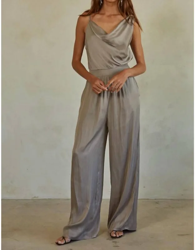 Satin Jumpsuit