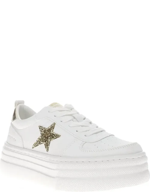 Hunter Glitter Platform Sneakers