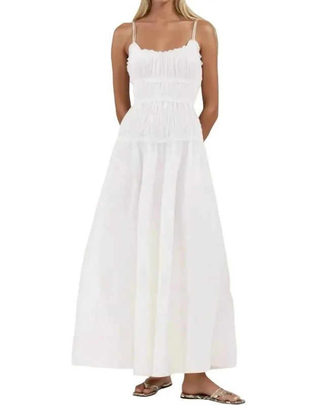 Smocked Maxi Dress