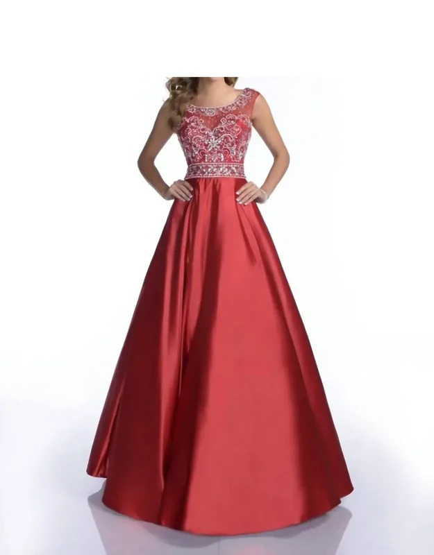 Scoopneck Sleeveless Maxi Dress