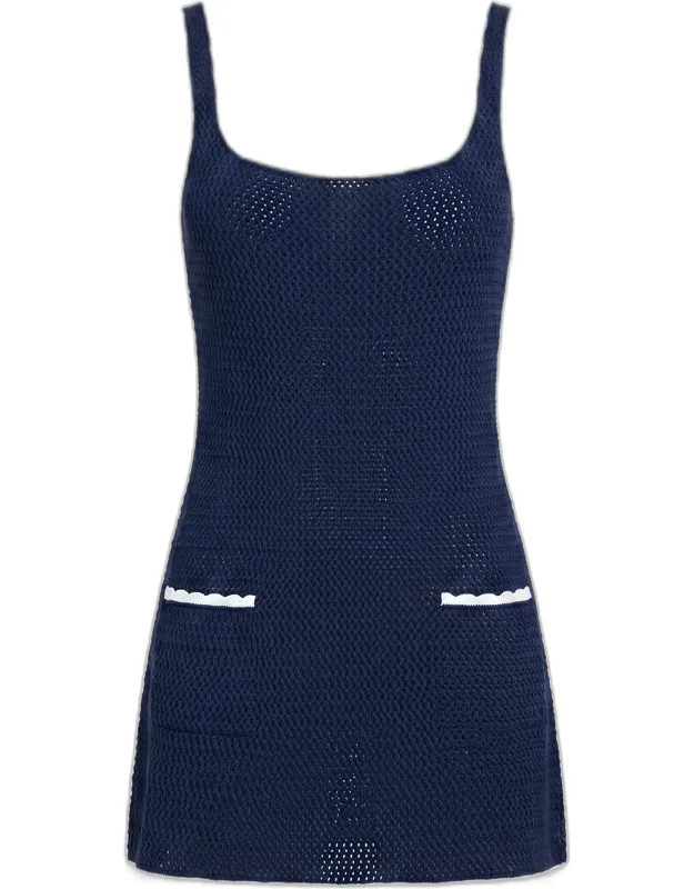 Crochet Mini Dress