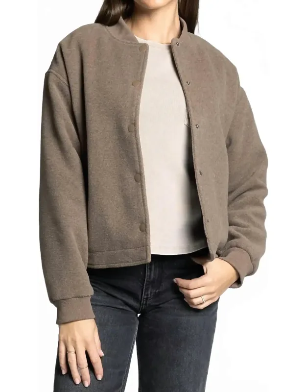 Sporty Bomber Jacket
