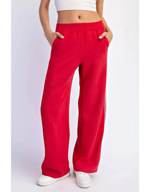 Scuba Wide Leg Pants