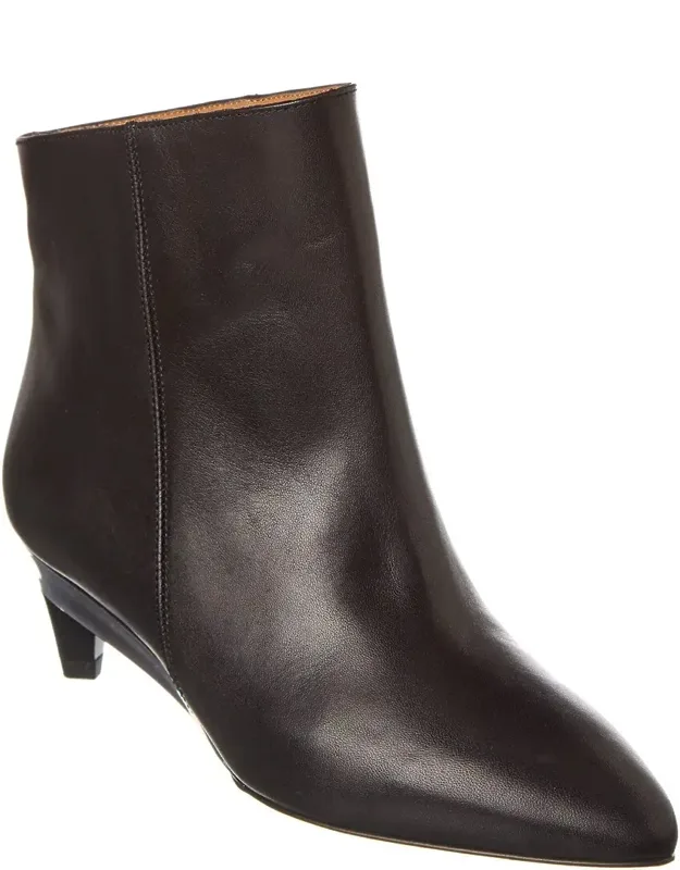 Leather Bootie