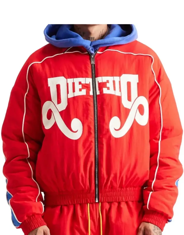 Reverso Zip Nylon Jacket
