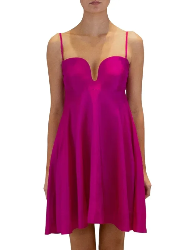 Silk Mini Dress
