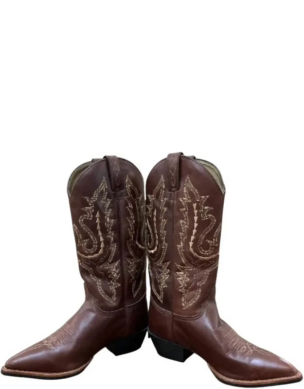 Casual Pointed Toe Boots