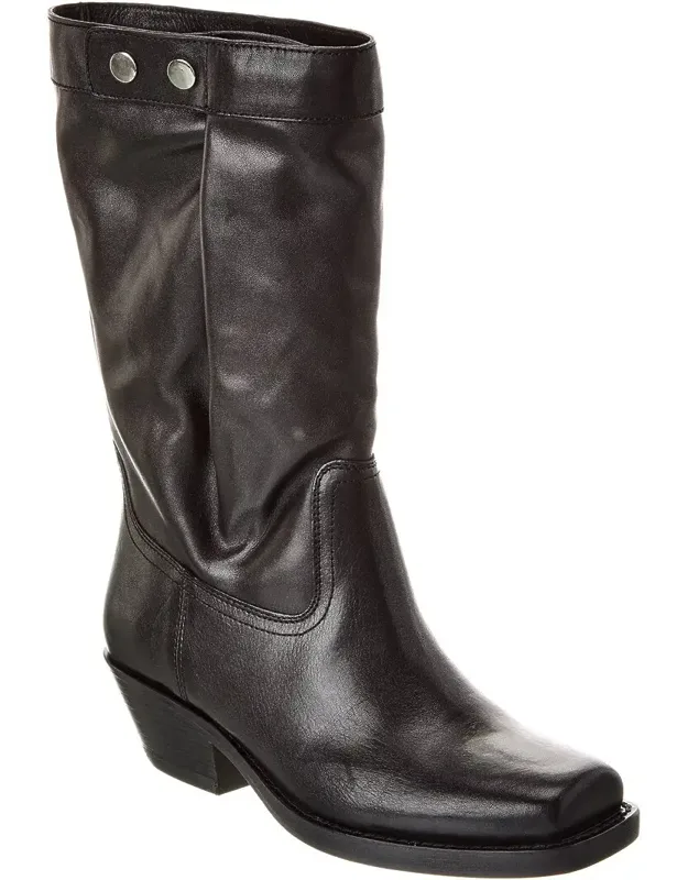 Leather High Boot
