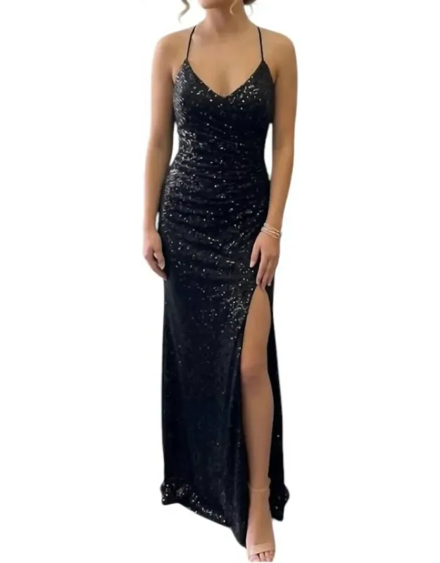 Glitter Formal Dress