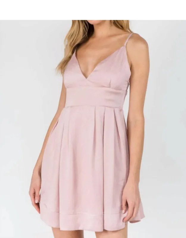 Flare Cocktail Mini Dress