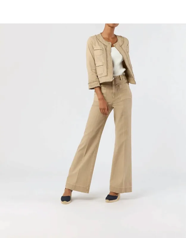 Patch-pocket Jeans