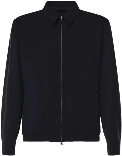 Stretch Twill Shirt Jacket