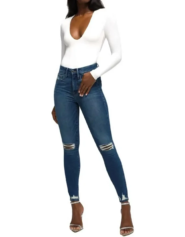 Chewed Hem Jeans