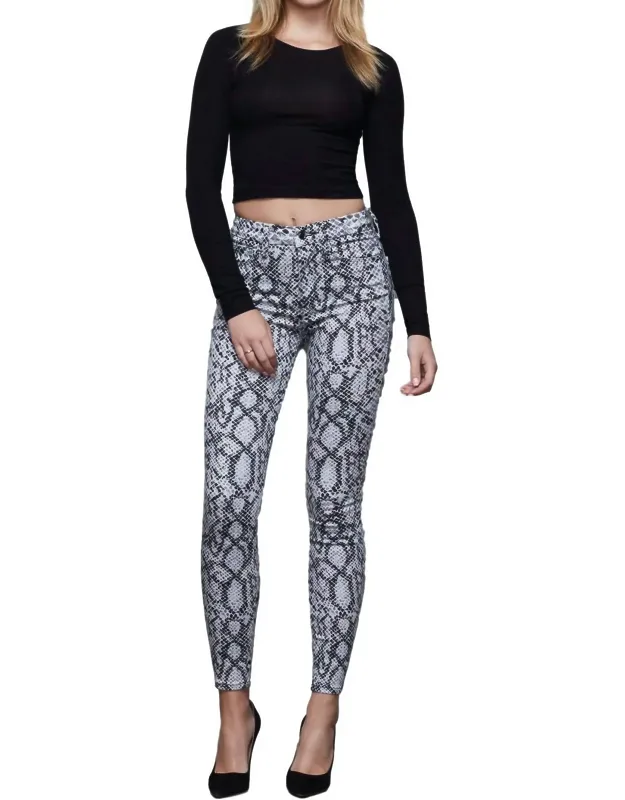 Waist Crop High Waisted Jeans