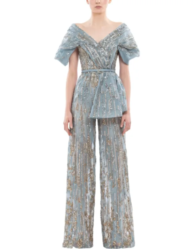 Embroidered Jumpsuit
