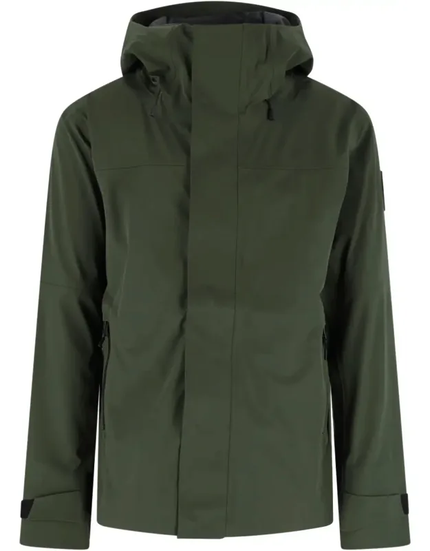 Minimalist Jacket With Adjustable Cuffs