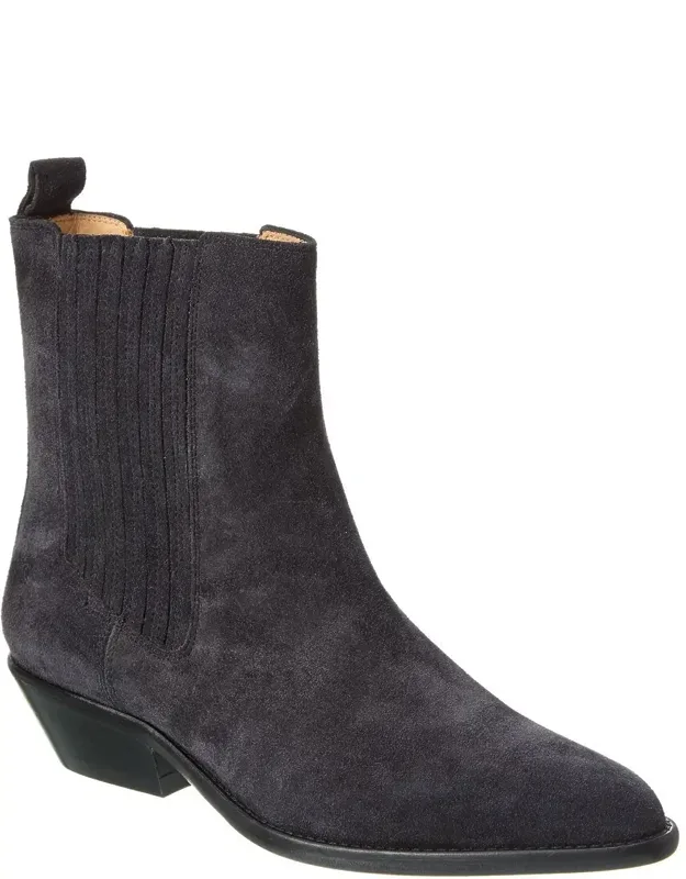 Delena Suede Booties