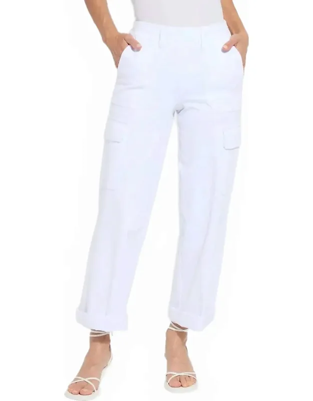 Cuffed Cargo Pants
