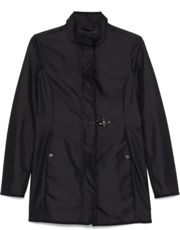 Easy Virginia High Collar Dual Closure Coat