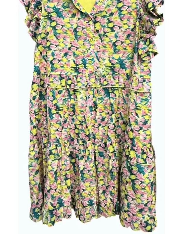 Ruffled Tiered Dress