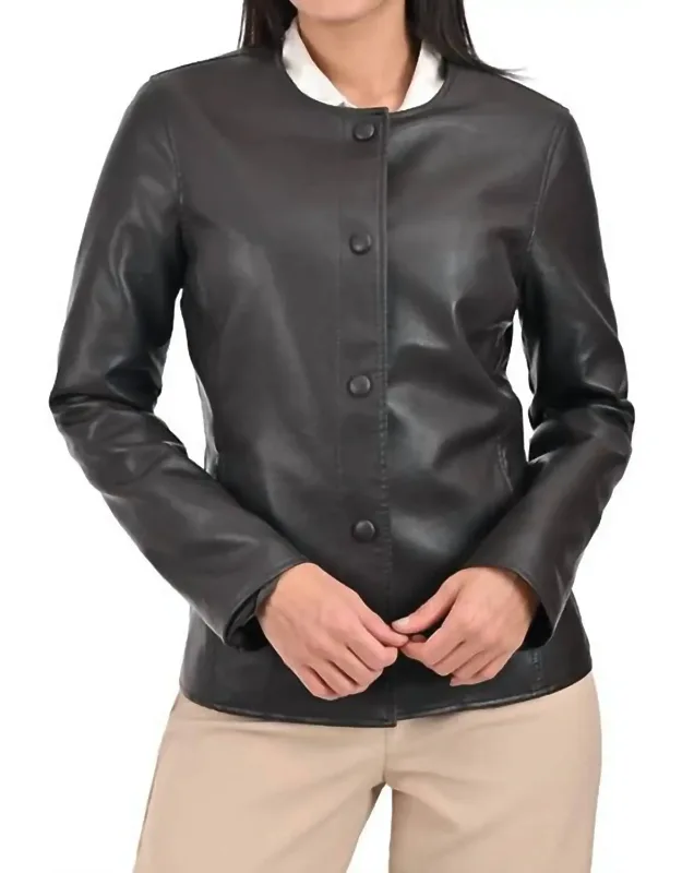 No Collar Jacket