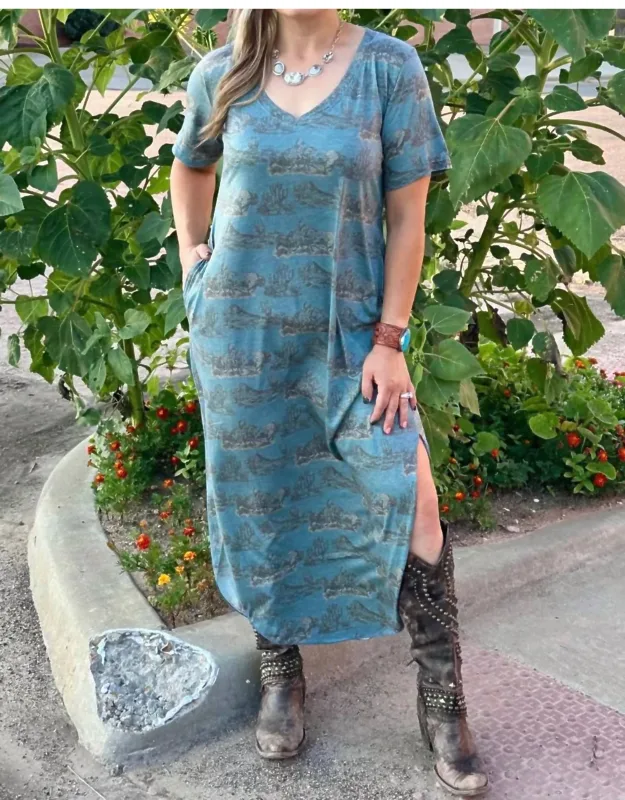 Buffalo Maxi Dress