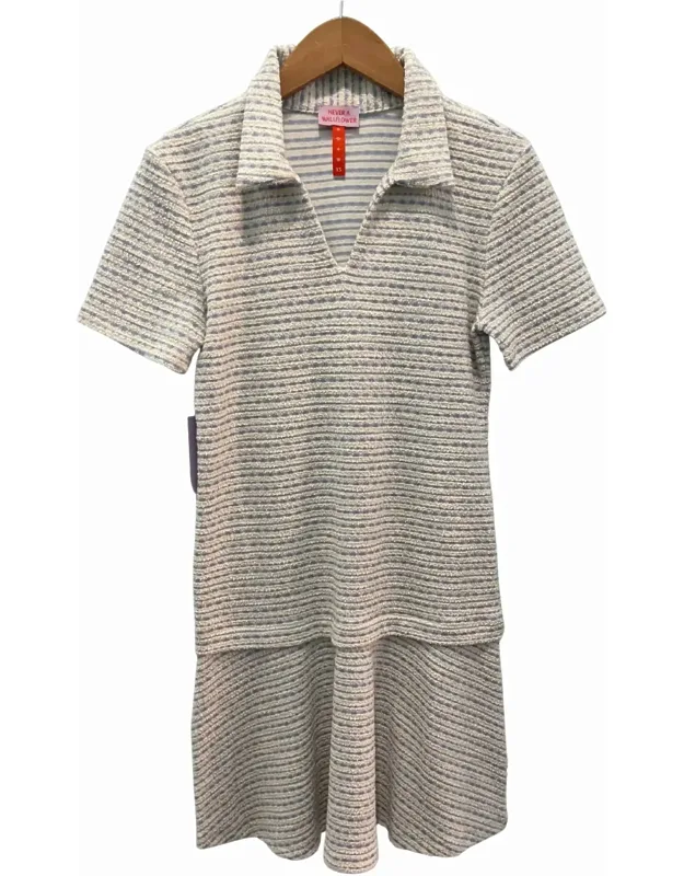 Pop Over Short Sleeve Dress