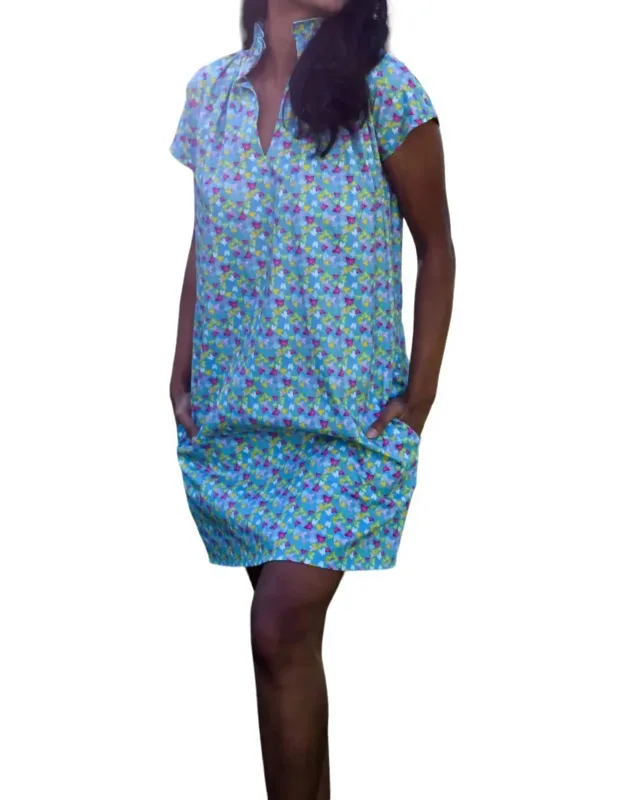 Short Sleeve Butterfly Dress