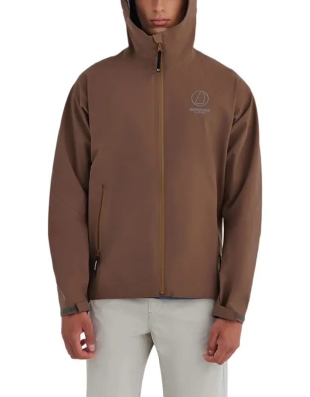 Ranger High Collar Hooded Zip Jacket
