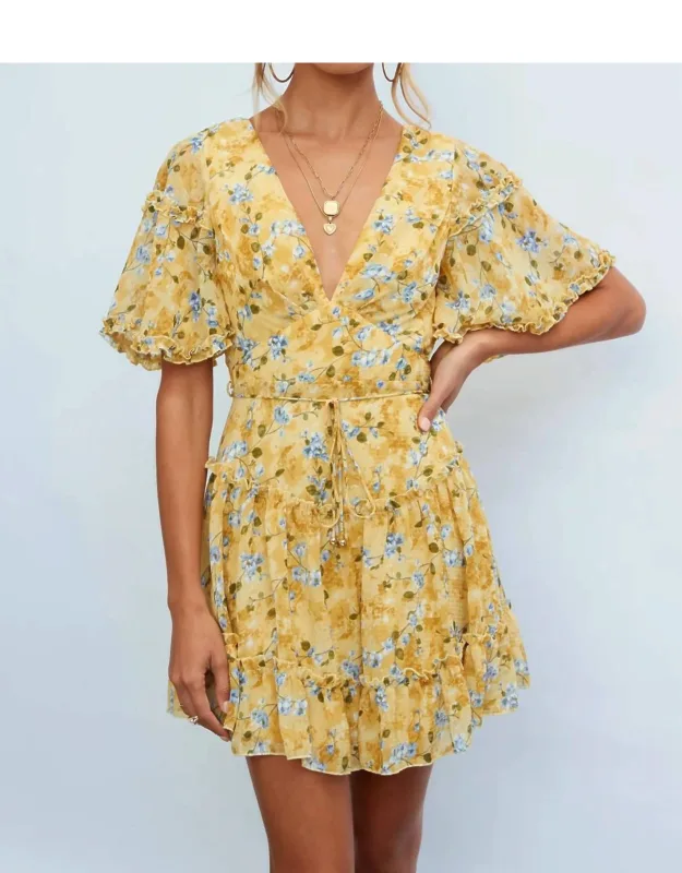 Floral Mini Dress