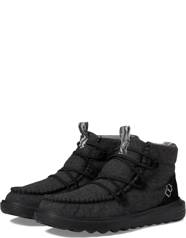 Reyes Boots Lace Up Round Toe Ankle