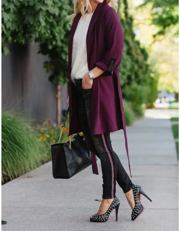 Pearl Trench Coat