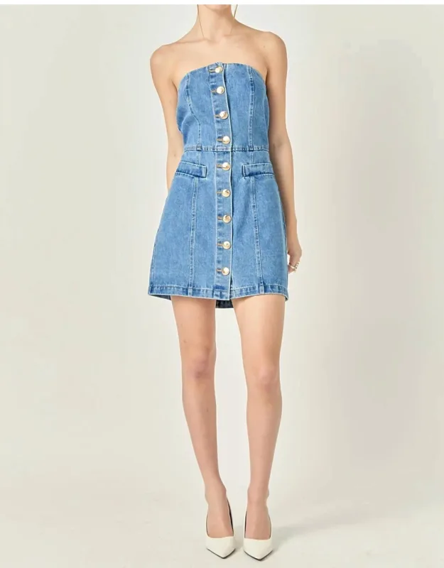 Dani Denim Mini Dress