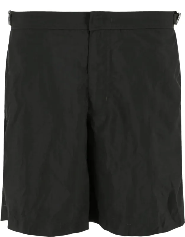 Incotex Mare Swim Trunks With Adjustable Side Buckles And Water Resistant Carrying Case