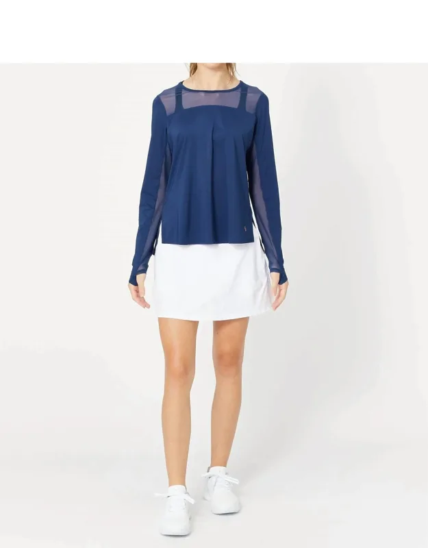 Essential Back Pleat Skirt