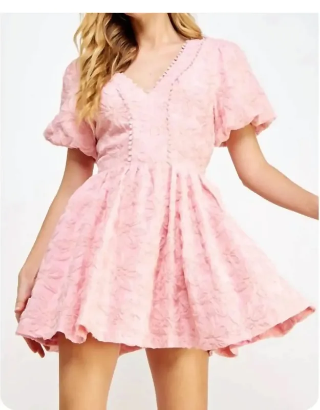 Peony Floral Mini Dress