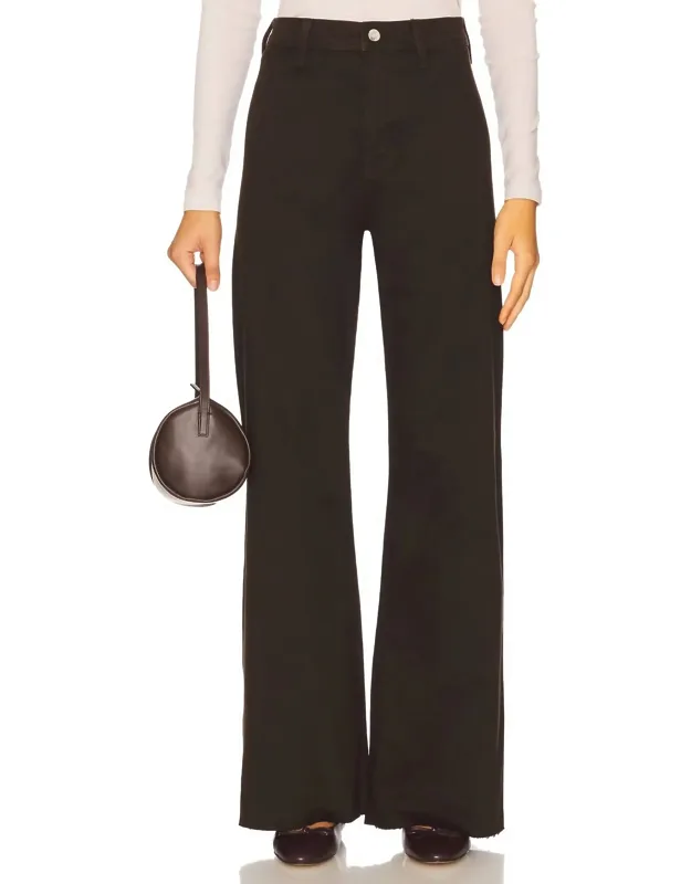 Penny High Rise Wide Leg Crop Jeans