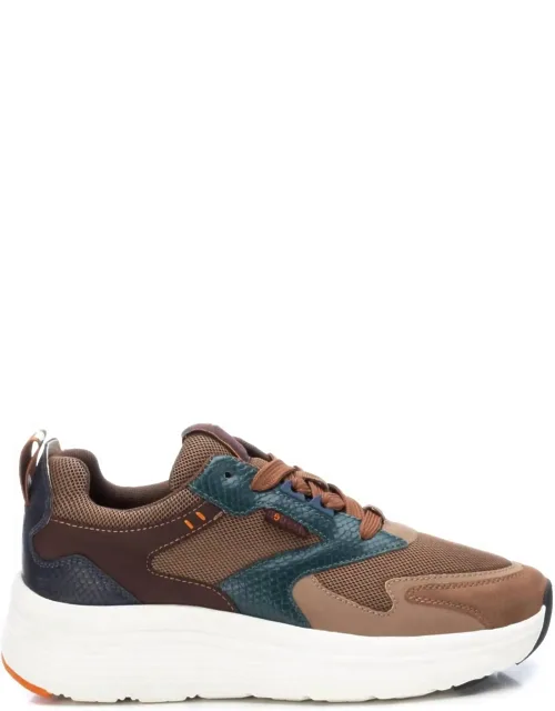 Leather Textile Sneakers