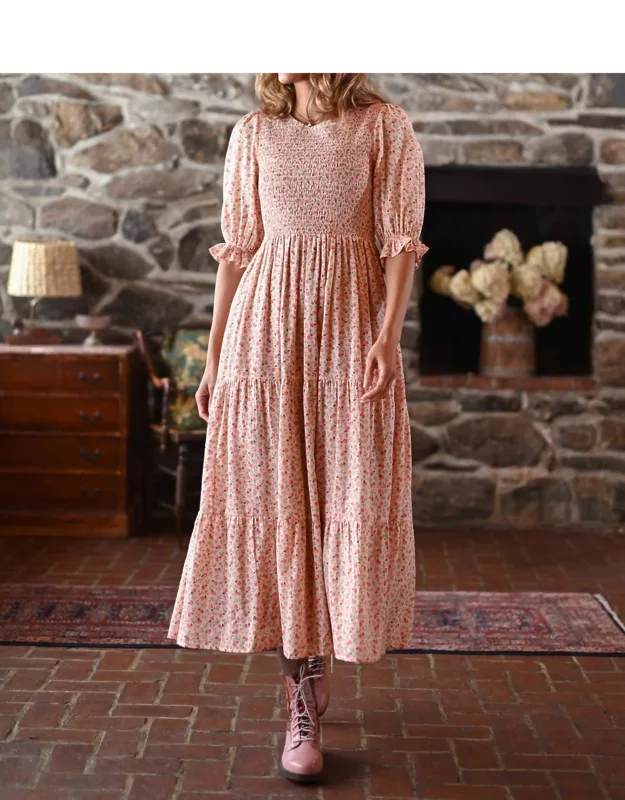 Adelina Smocked Dress