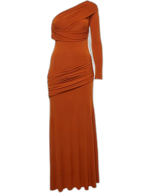 Asymmetric Maxi Dress