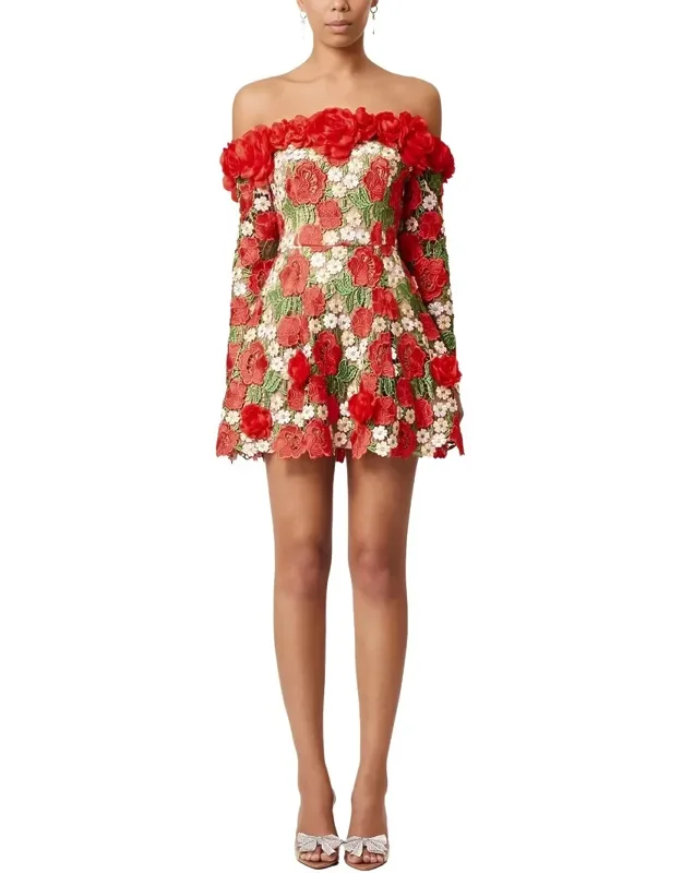 Printed Mini Dress