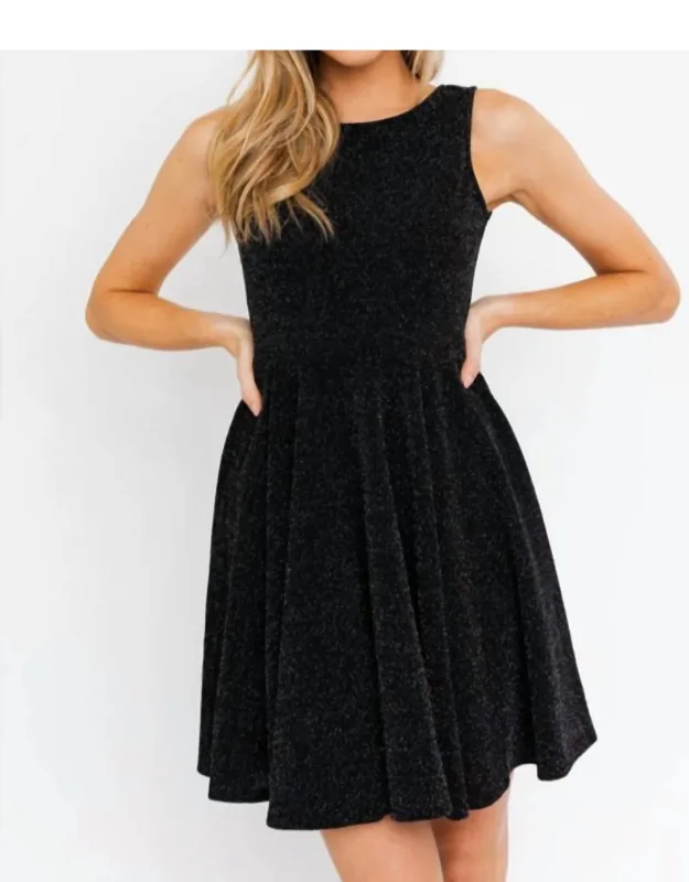 Mini Dress In Sparkle