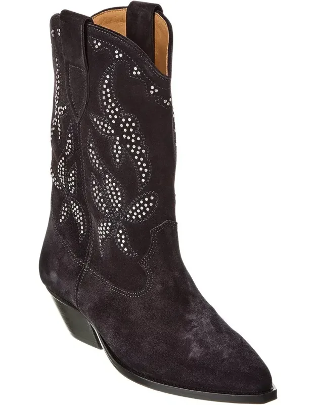 Duerto Suede Cowboy Boots