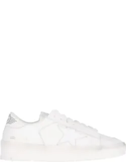 Worn Calf Leather Sneakers