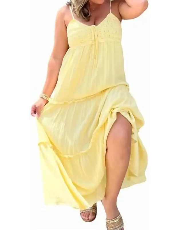 Crochet Maxi Dress