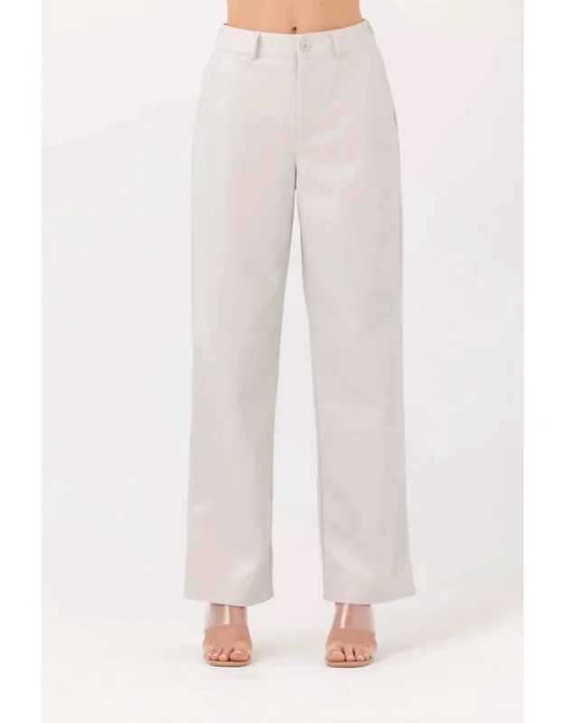 Straight-leg Pants