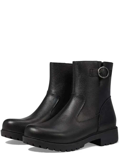 Shera Side Zip Lug Sole Ankle Boots