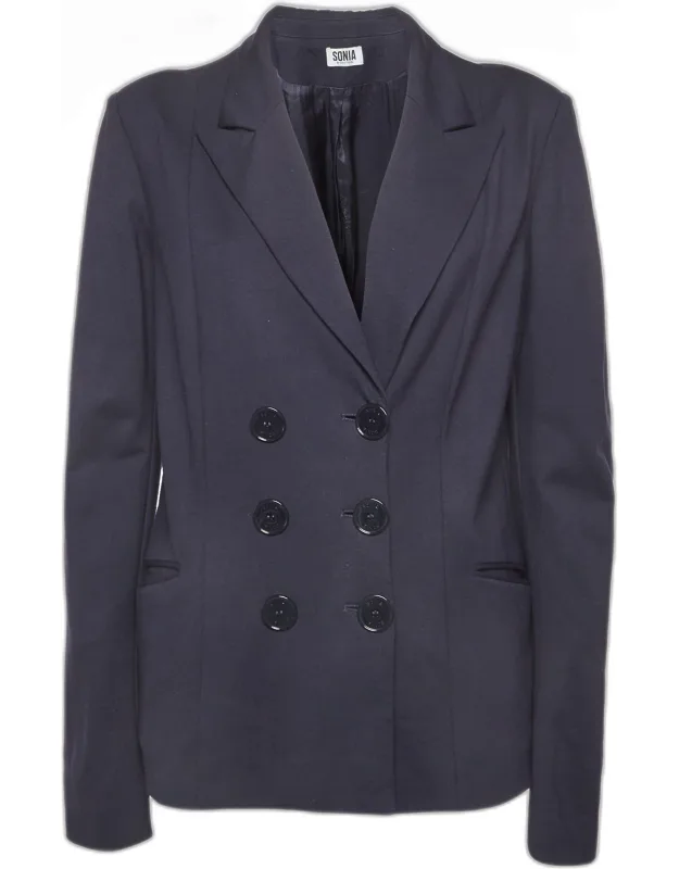 Jersey Double Breasted Blazer