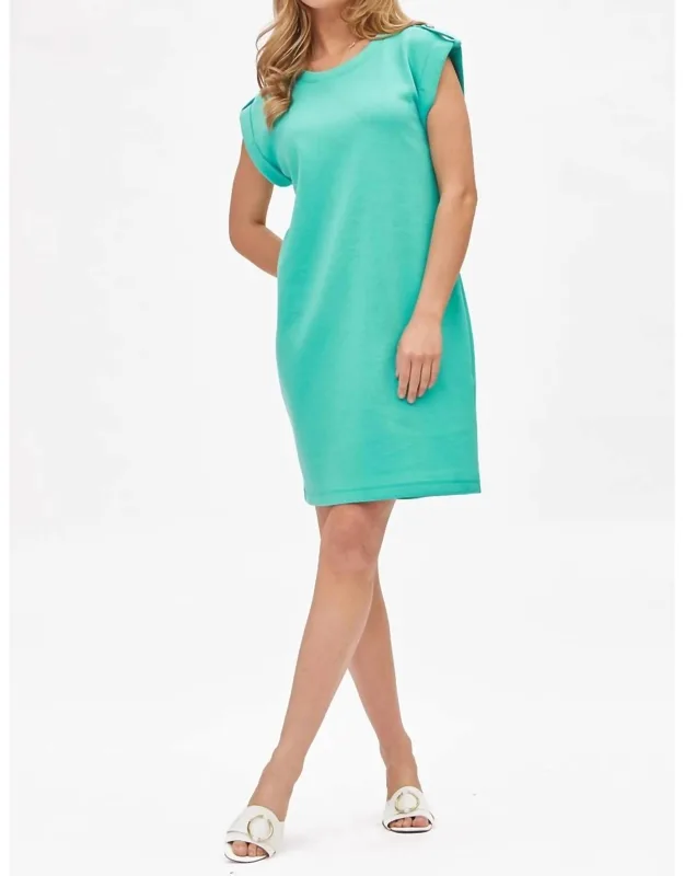 Cap Sleeve A-line Dress