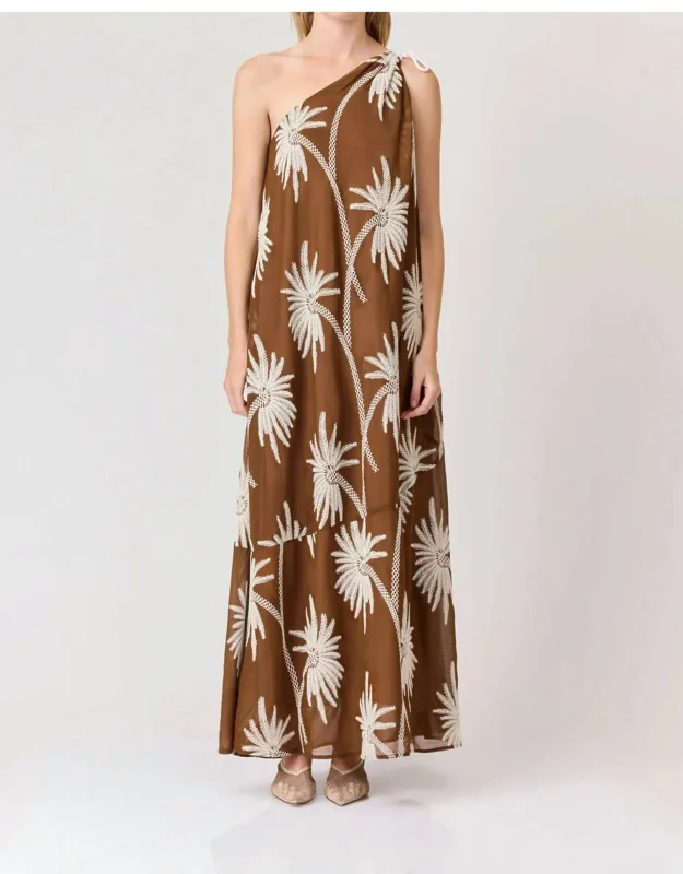 Embroidered Maxi Dress